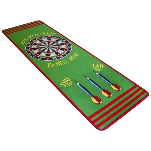  Playing Mat Daring Pattern 79 x 237 cm Green and Red